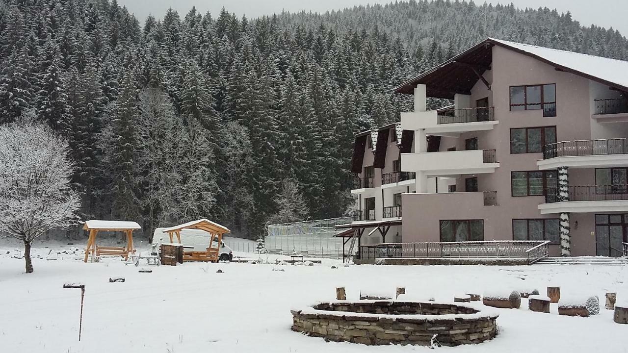 Pensiunea Poiana Soarelui Brates Bagian luar foto
